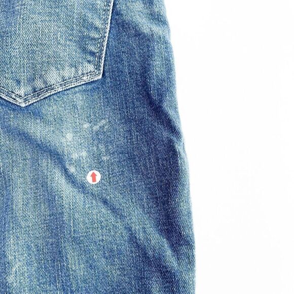 Blank nyc The RFade Women's Medium Wash Distressed Skinny Jeans Blue Size 27 - Picture 12 of 13